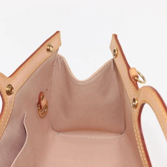 LOUIS VUITTON Vernis Roxbury Drive Bag 2Way Rose flow lantern M91391 Auth gh1053 - Picture 12 of 16